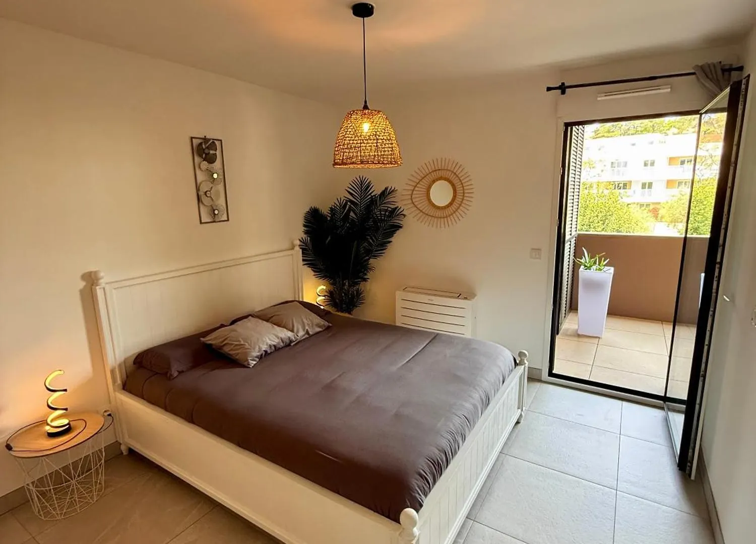3 Pieces Neuf Piscine Debordement En Rooftop Villeneuve-Loubet Apartment