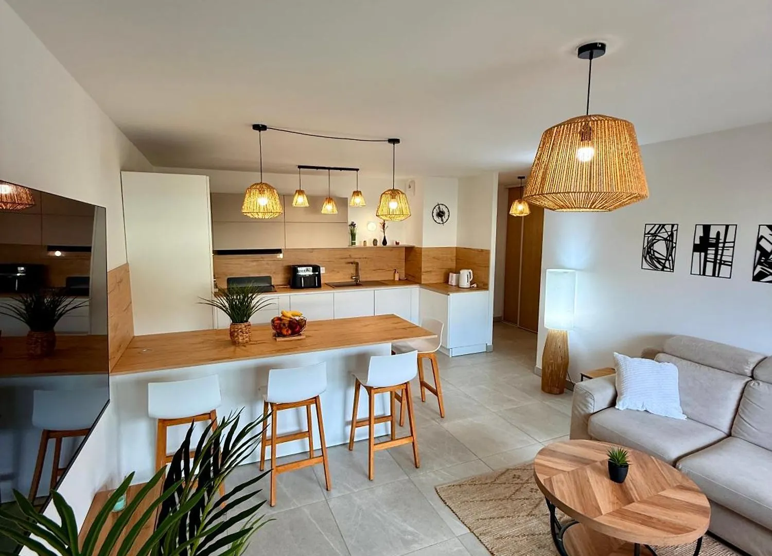 3 Pieces Neuf Piscine Debordement En Rooftop Villeneuve-Loubet 0*,