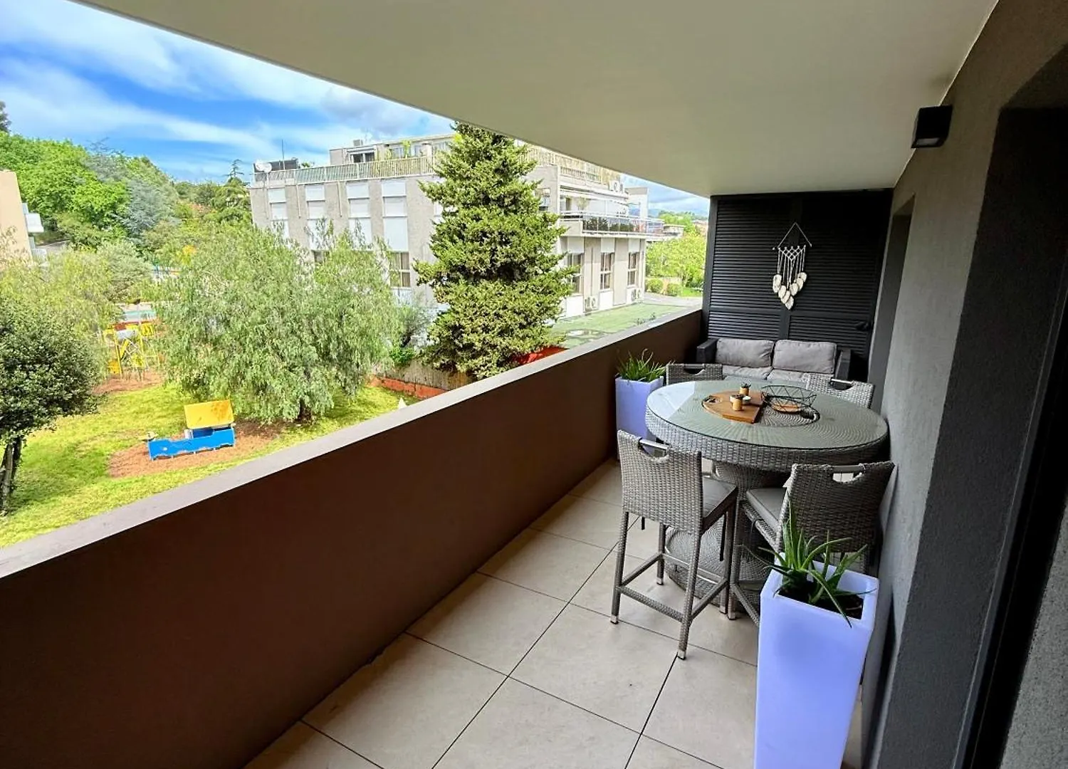 Apartment 3 Pieces Neuf Piscine Debordement En Rooftop Villeneuve-Loubet France
